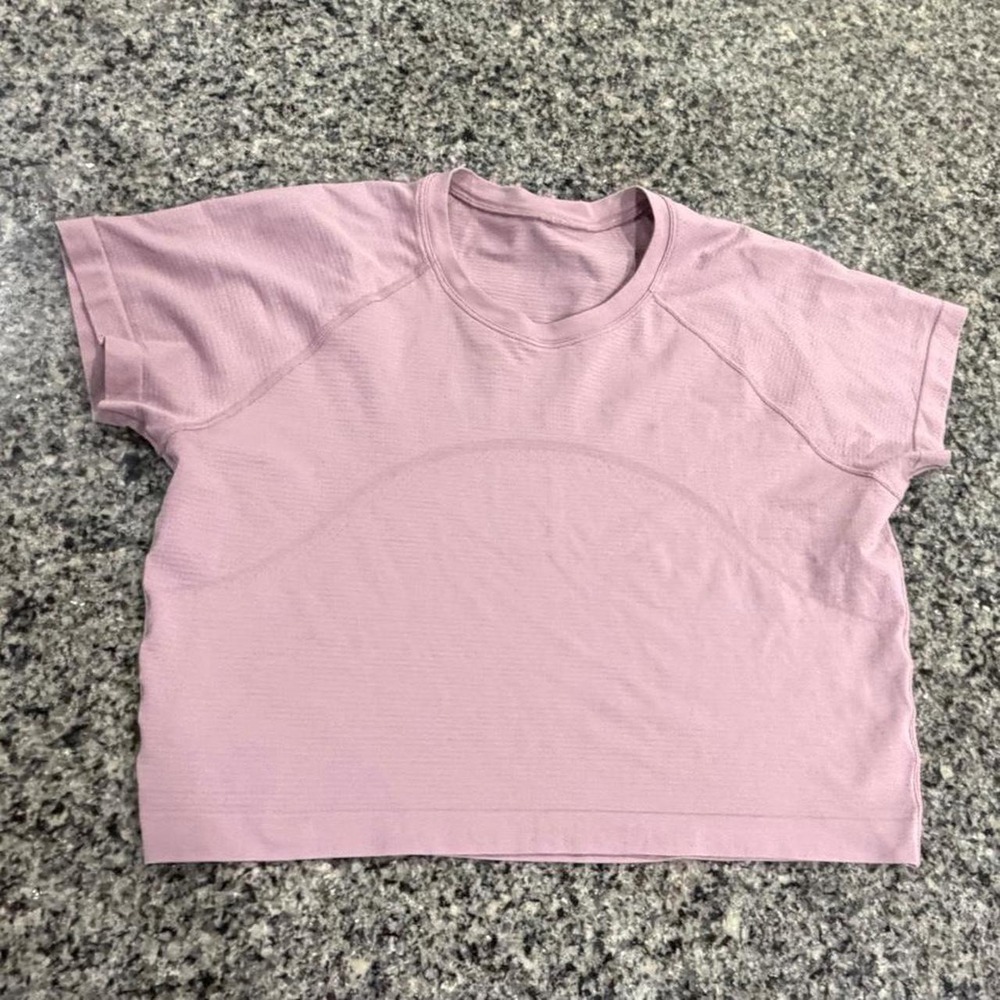 Lululemon swiftly tech crop short sleeve